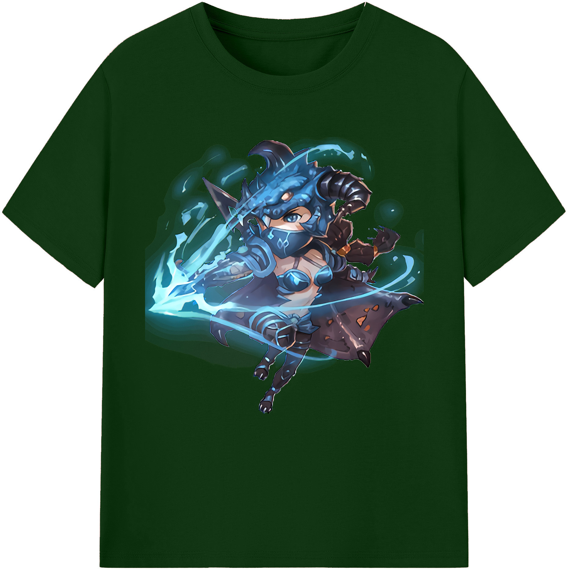 リーグ・オブ・レジェンド League of Legends LOL 綿100％半袖Tシャツ（フロントプリント）